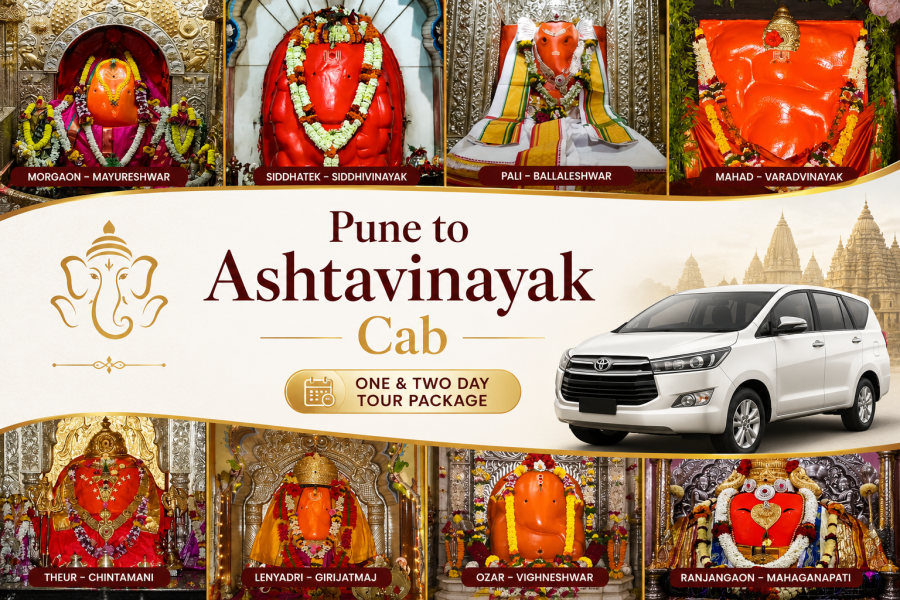 Pune To Ashtavinayak Cab